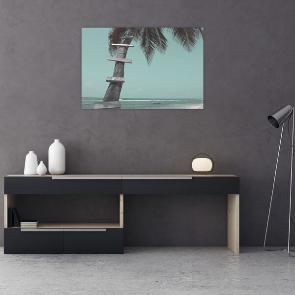 Slika - Palma na Karibima (90x60 cm)