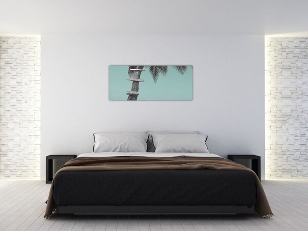 Slika - Palma na Karibima (120x50 cm)