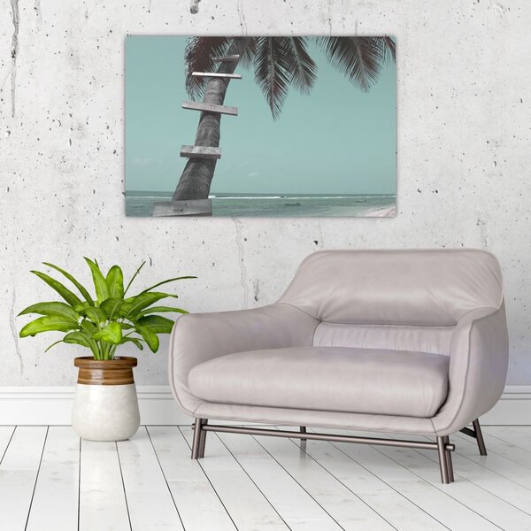 Slika - Palma na Karibima (90x60 cm)