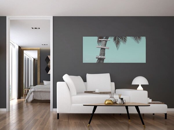 Slika - Palma na Karibima (120x50 cm)