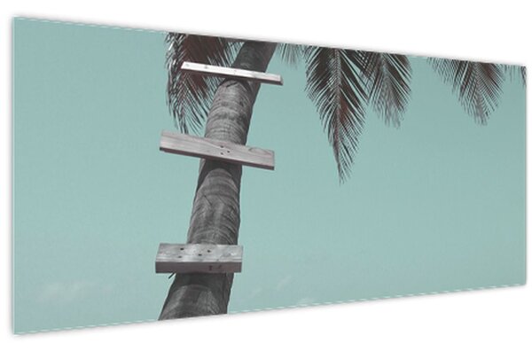 Slika - Palma na Karibima (120x50 cm)