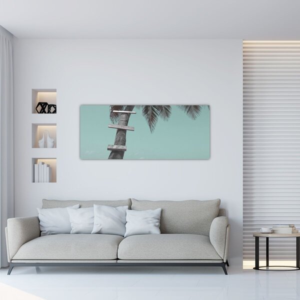 Slika - Palma na Karibima (120x50 cm)