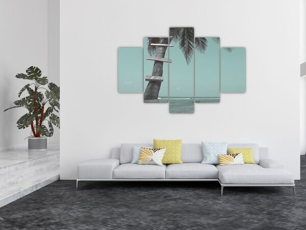 Slika - Palma na Karibima (150x105 cm)