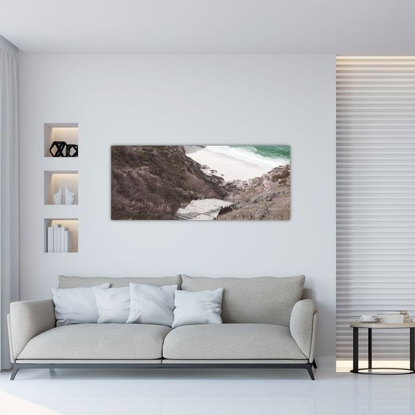 Slika - Putovanje u Emerald Sea (120x50 cm)