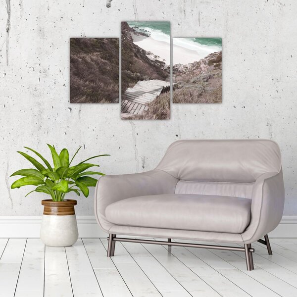 Slika - Putovanje u Emerald Sea (90x60 cm)