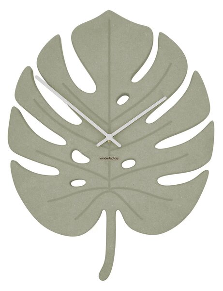 Zidni sat Luxhora Monstera Khaki 11 boja kazaljki