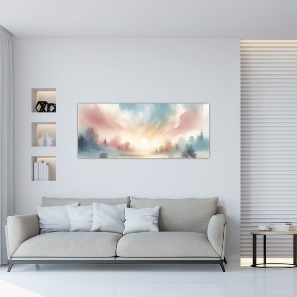 Slika - Elegantni krajolik (120x50 cm)