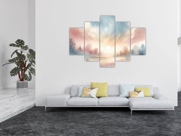 Slika - Elegantni krajolik (150x105 cm)