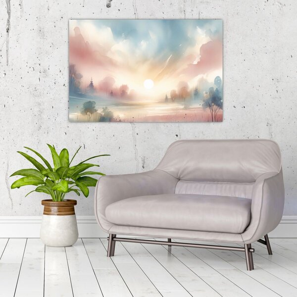 Slika - Elegantni krajolik (90x60 cm)