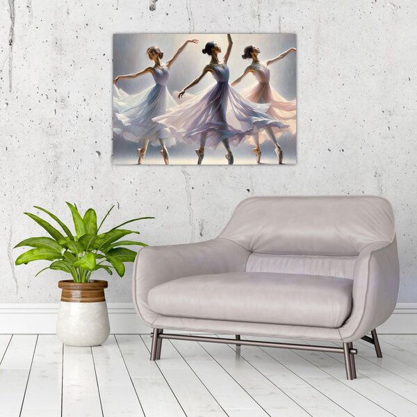Slika - Tri balerine (70x50 cm)