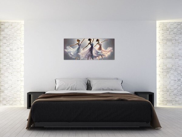 Slika - Tri balerine (120x50 cm)