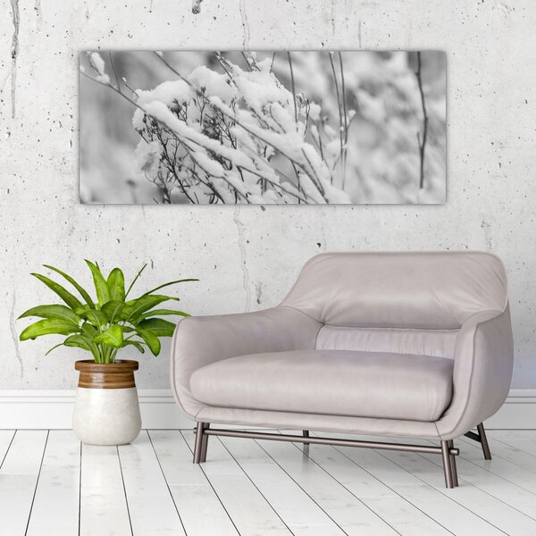 Slika - Snježene grane (120x50 cm)