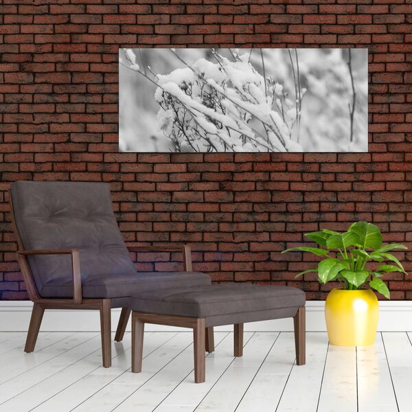 Slika - Snježene grane (120x50 cm)