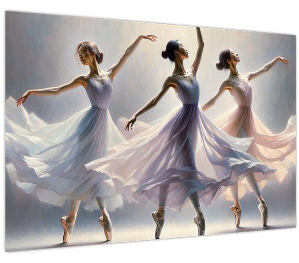 Slika - Tri balerine (90x60 cm)