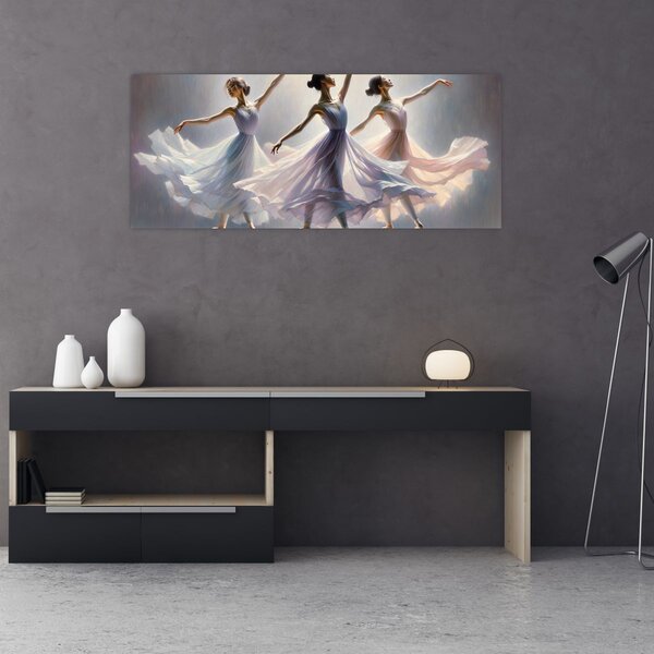 Slika - Tri balerine (120x50 cm)