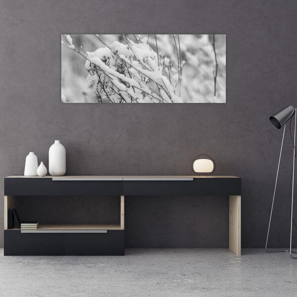 Slika - Snježene grane (120x50 cm)