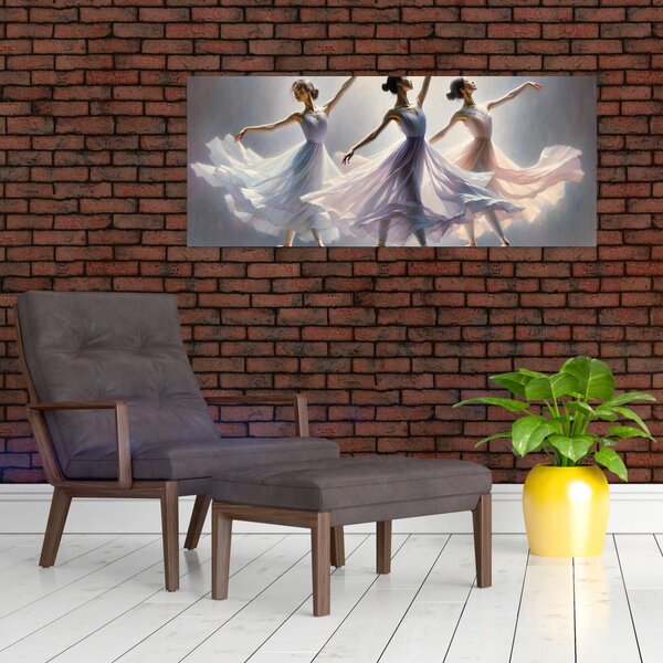 Slika - Tri balerine (120x50 cm)