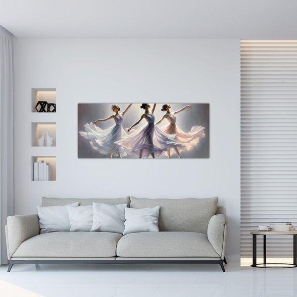 Slika - Tri balerine (120x50 cm)