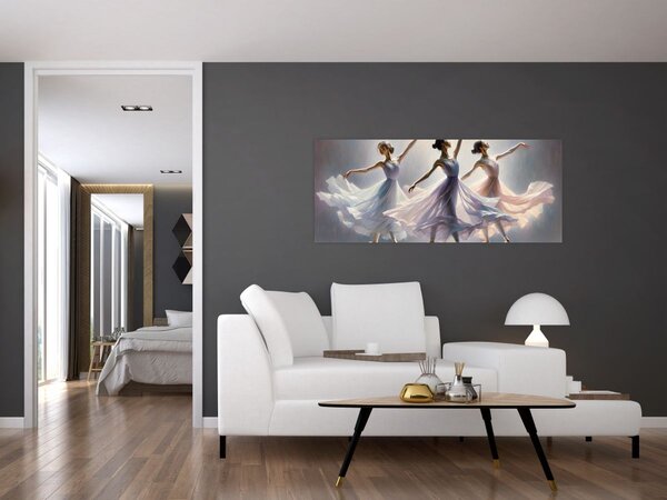 Slika - Tri balerine (120x50 cm)
