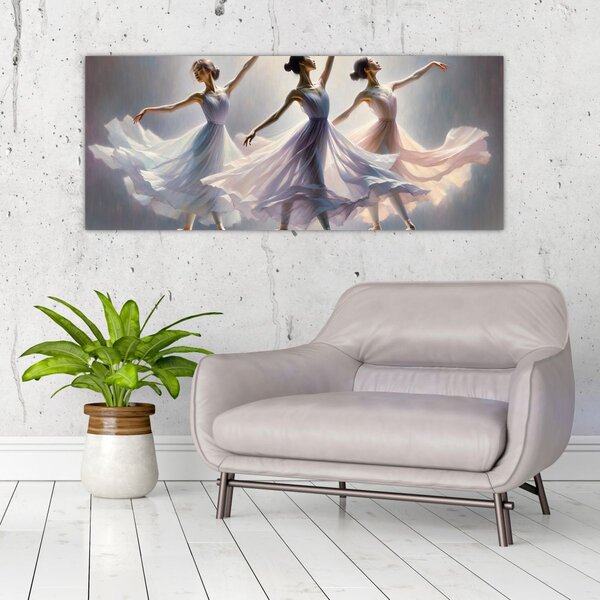Slika - Tri balerine (120x50 cm)