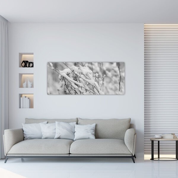 Slika - Snježene grane (120x50 cm)