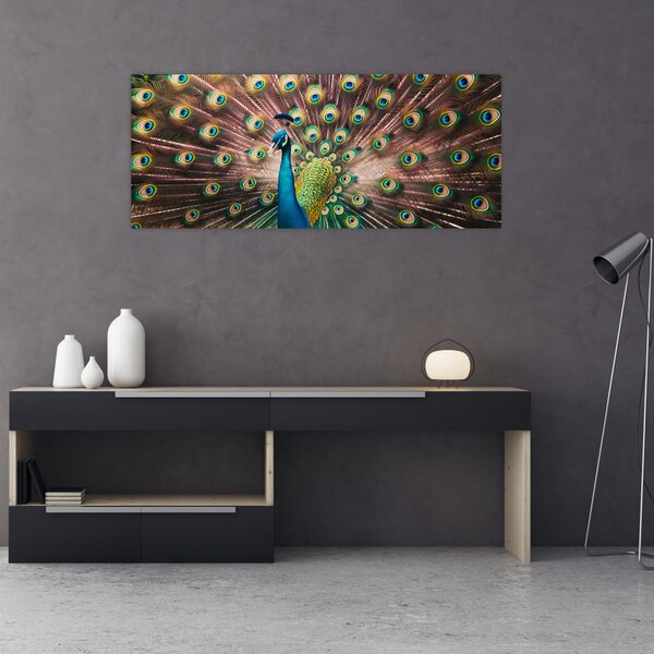 Slika - Paun (120x50 cm)