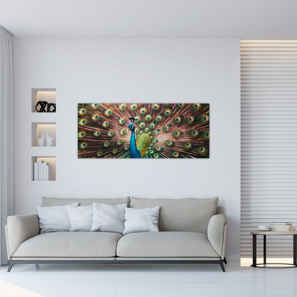 Slika - Paun (120x50 cm)