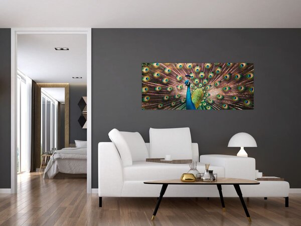 Slika - Paun (120x50 cm)