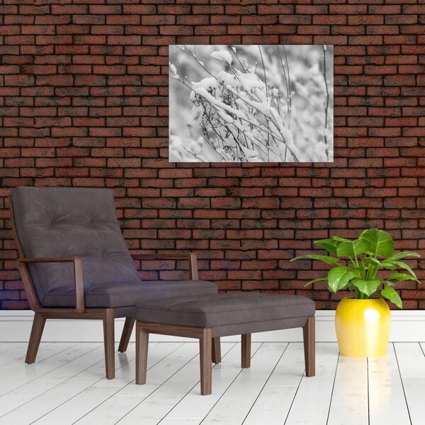 Slika - Snježene grane (70x50 cm)