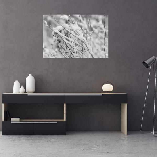 Slika - Snježene grane (90x60 cm)