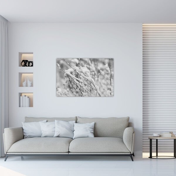 Slika - Snježene grane (90x60 cm)