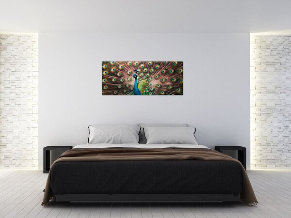 Slika - Paun (120x50 cm)