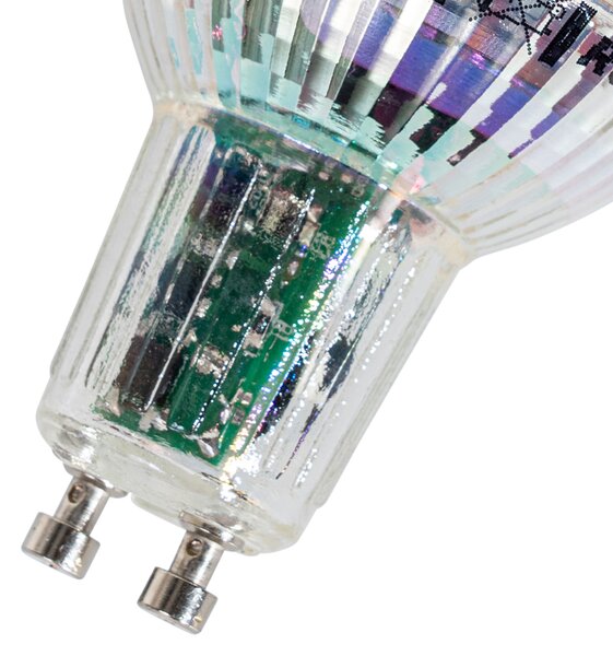 Set od 5 pametnih GU10 50mm LED žarulja prozirne 4,7W 345 lm 2200-4000K