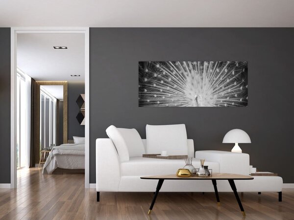 Slika - Bijeli paun (120x50 cm)