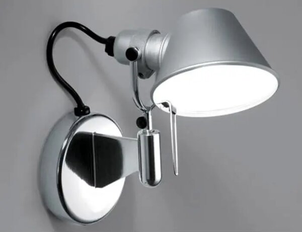TOLOMEO MICRO FARETTO ZIDNA LED SVJETILJKA 267lm ALUMINIJ/BEZ PREKIDAČA AR010750