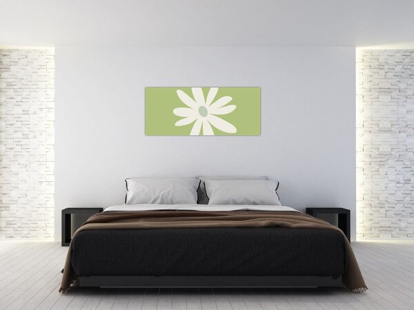 Slika - Hipiji, zeleno cvijeće N⁰2 (120x50 cm)