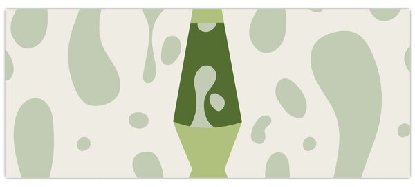 Slika - Hipiji, lava lampa (120x50 cm)
