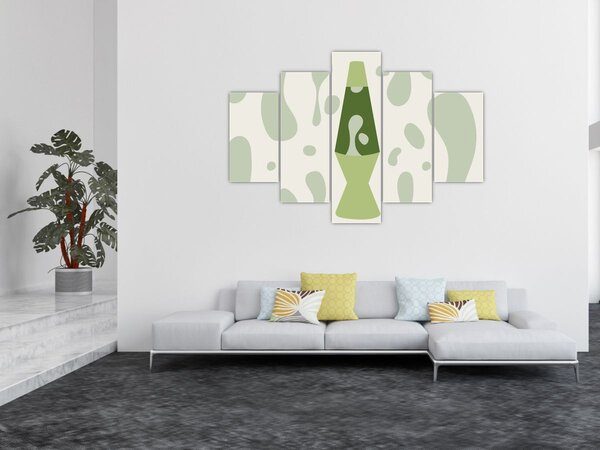 Slika - Hipiji, lava lampa (150x105 cm)