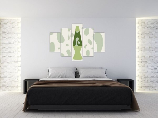 Slika - Hipiji, lava lampa (150x105 cm)