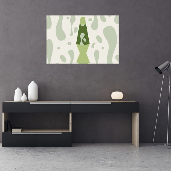 Slika - Hipiji, lava lampa (90x60 cm)