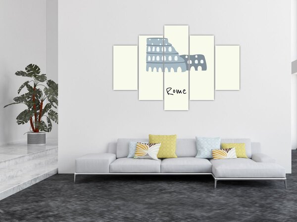Slika - Gradovi Europe N⁰2 (150x105 cm)