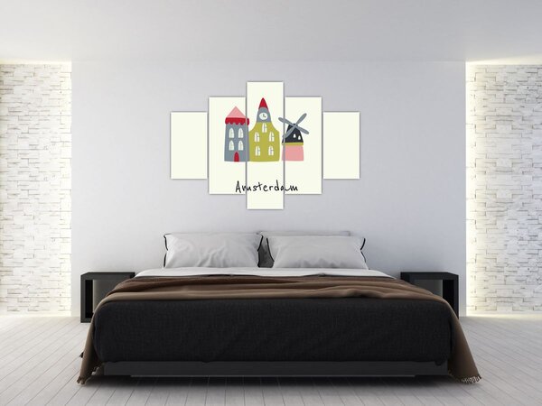 Slika - Gradovi Europe N⁰4 (150x105 cm)