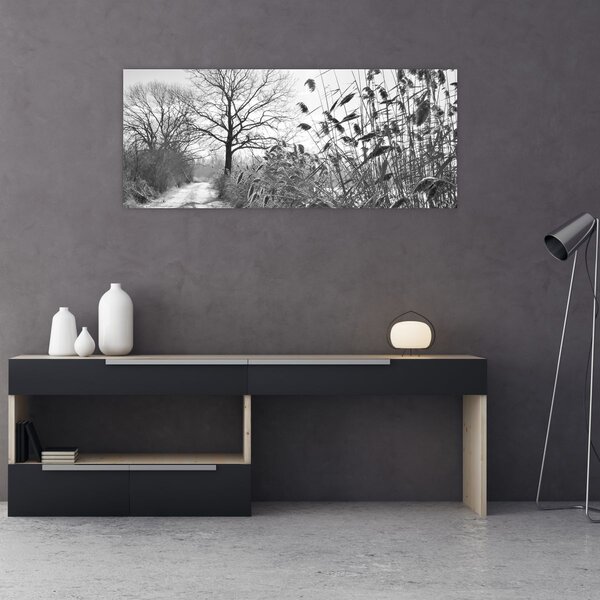 Slika - Polja zimi (120x50 cm)