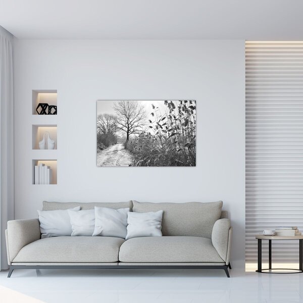 Slika - Polja zimi (90x60 cm)
