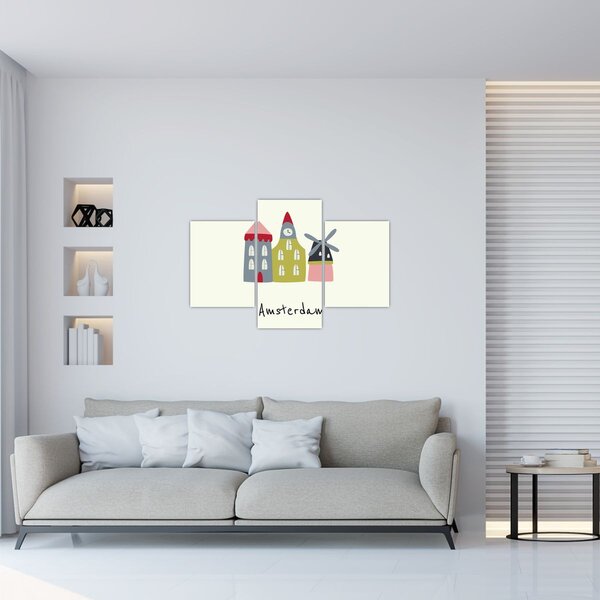 Slika - Gradovi Europe N⁰4 (90x60 cm)