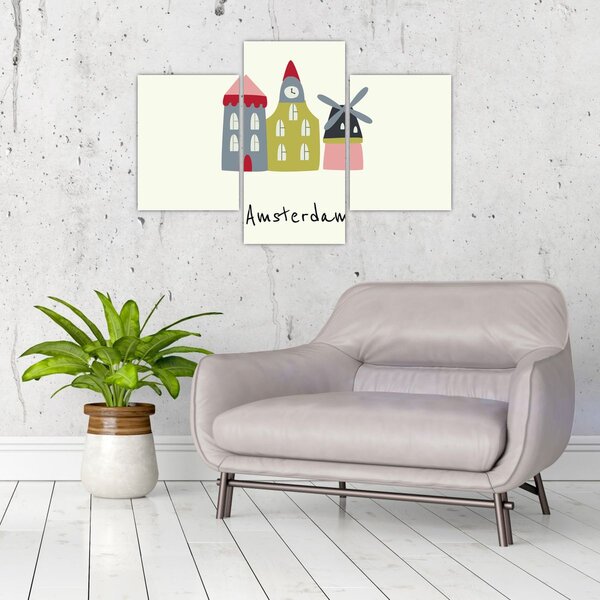 Slika - Gradovi Europe N⁰4 (90x60 cm)