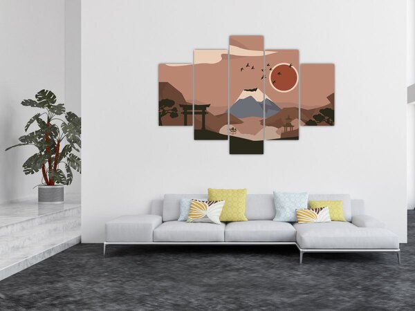 Slika - Japan N⁰1 (150x105 cm)
