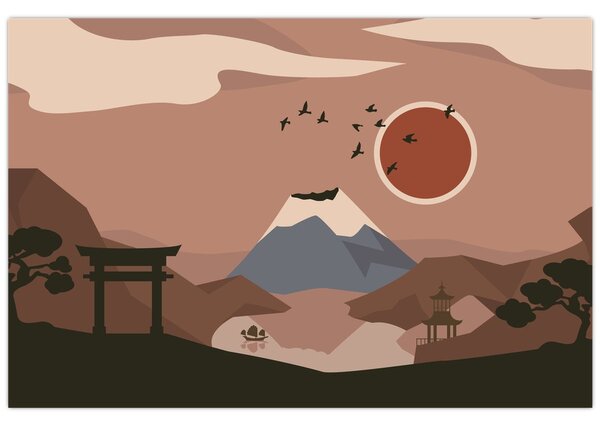 Slika - Japan N⁰1 (90x60 cm)