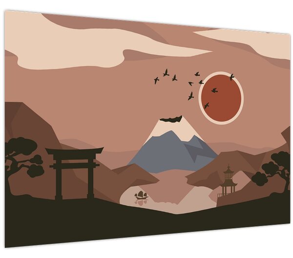 Slika - Japan N⁰1 (90x60 cm)