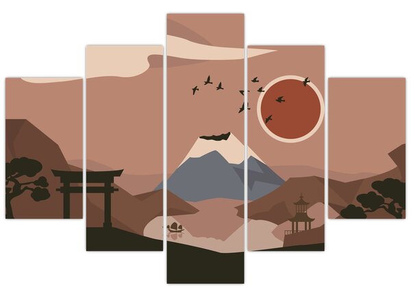 Slika - Japan N⁰1 (150x105 cm)